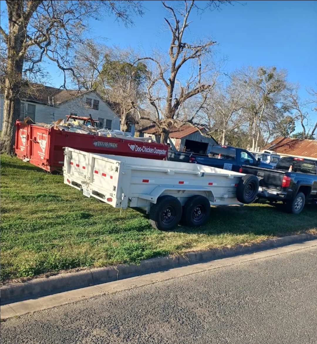 Two Dumpsters